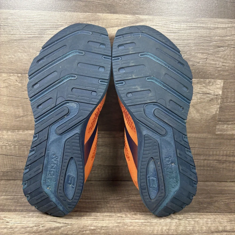 Brooks Launch 9 Orange Blue Mens US Size 10 EUR 44 1103861D854 Running Shoes